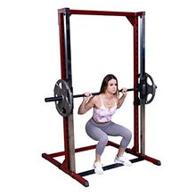 Body-Solid Smith Machine Package with LAT Attachment and Bench Red
