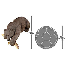 Design Toscano Catch of the Day Grand Bear Sculpture
