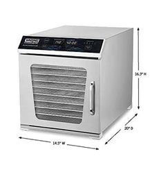 Waring Commercial Food Dehydrator WDH10 10 Tray Natural
