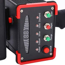 Underground Metal Treasure Hunter,Professional Gold Detector,16 M Deep,100 M Range,One-Click Quick Matching,Ideal for Mining Exploration (Red)