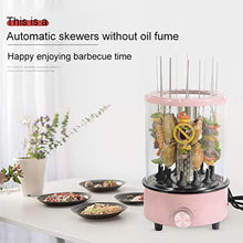Electric Oven Automatic Rotary Skewer Smokeless Barbecue Grill Cup BBQ Kebab Machine