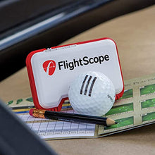 Certified Brands FlightScope Mevo Portable Golf Launch Monitor and Rangefinder White with Red Trim