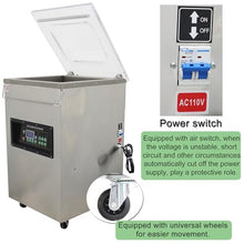 HQHAOTWU Commercial Vacuum Sealer Stainless Steel 17.7-Inch DZ450