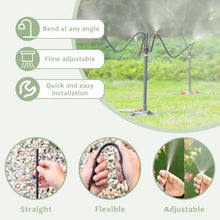 ERRULAN BBQ/Outdoor Party Pergola Cooling Misting System