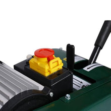 GRERON Electric Log Splitter, 7 Ton Double Flywheel Wood Splitter with 110V 2HP Copper Motor, Wheels, Portable Horizontal Firewood Splitting Machine for Logs up to 18 Inch