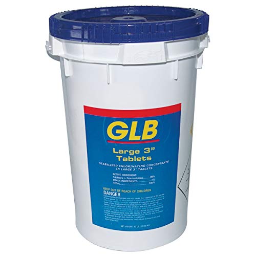 GLB Large 3inch tabs for Pool 50lb