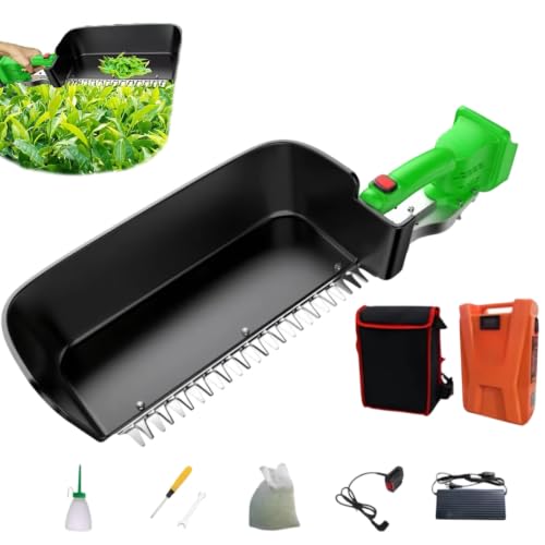 Vdniduir Electric Mowing Machine, Outdoor Hedge Cutter,with 24V Backpack Battery,for Tea Gardens/Gardeners and Farmers