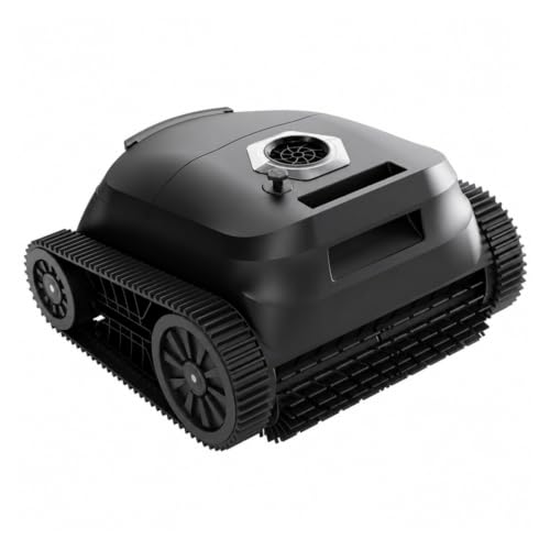 Pool Vacuum, Pool Vacuum Cleaner,4500 MAh Cordless Wall-Climbing for Floor/Wall(SP5-Black)