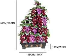 LSHAOBO Artificial Bonsai Tree Grape Decoration Office Home Chinese Bonsai Decoration