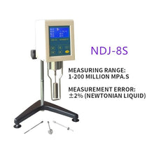 VBSNKLOI Water Test Meter, Digital Display Viscometer NDJ-8S Paint Water Tester Measuring Range