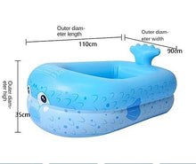 DSWMY Paddling Pool, Inflatable Swimming Pool Multicolor Multiple Sizes(Yellow,110 * 90 * 35cm)