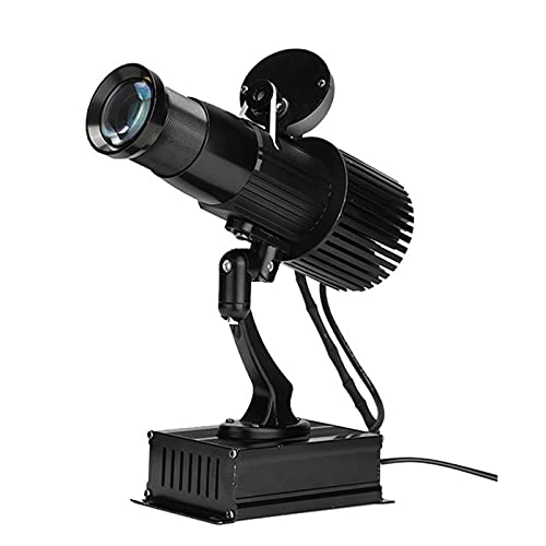LED Logo GOBO Rotating Projector Outdoor IP65 Waterproof with Remote Including Free Custom Glass GOBO to Project Image