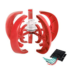 HUIZHITENGDA 3000W Wind Turbine Vertical Axies Wind Generator,110V/220V Small Windmill Free Energy with MPPT Charge Controller Homeuse,12V