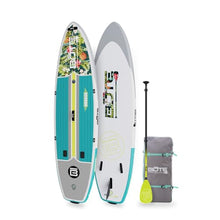 BOTE 11' FT 6" Breeze Aero Inflatable Stand Up Paddle Board Native Floral Cuda