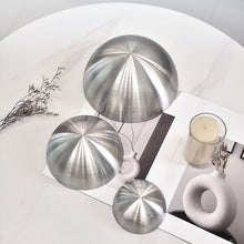 YDJIANCAI 1 Pcs Brushed Stainless Steel Half Sphere Gazing Ball - Hollow Hemisphere for Garden Gate, Stair Handrails, Pool, Shopping Mall Wall Decoration(Size:27.55in/70cm)