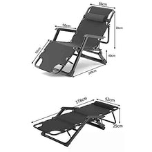 SAGGION aluminum alloy zero gravity recliner, Width 66 cm balcony Siesta Chair, portable foldable patio garden chairs, adjustable backrest sun lounger