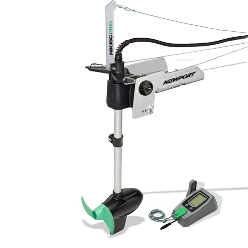 Newport NK180PRO Electric Kayak Motor 1.8 HP Grey