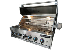 Barbeques Galore Grand Turbo 40-inch 6-Burner Built-in BBQ Gas Grill - Natural Gas