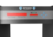 Metal Defender Walk Through Metal Detector for Private Buildings 6 LED Zones