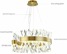 LMAPLUMP Pendant Lights Hanging Lamp, Pendant Light Fixture Luxury Modern Crystal LED Chandelier, Bar Chandelier Post Living Room and Bedroom