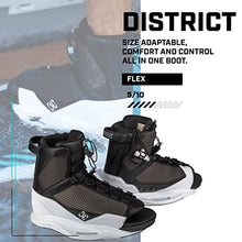 Ronix District Stage 2 Wakeboard Boots White/Black