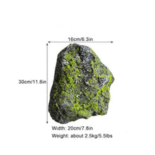 Artificial Moss Landscape Stones, Realistic Decorative Fake Rocks