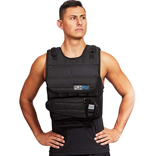 RUNmax RUNFast Weighted Vest Black