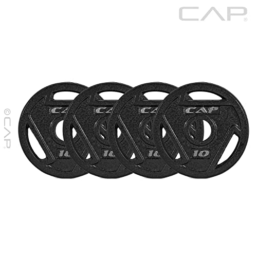 CAP Barbell Everyday Olympic Weight Set 165lbs with Plates and Bar
