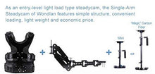 GOWE 1-5 KG Carbon Steadicam Stabilizer with Single Arm and Vest