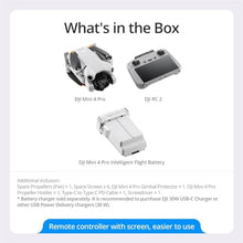 DJI Mini 4 Pro Folding Mini-Drone 4K HDR Camera