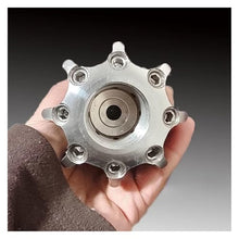 High Pressure Sprinkler Cleaning Car Accessories Pipeline Dredging Water Mouse Sewer Stainless Steel Ceramic Hole(6.5KG 1 Inch 200L)