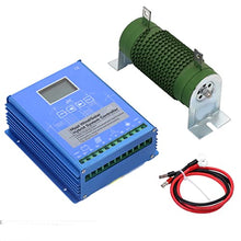 HENGJINGTR 48v, 14000W MPPT Solar Wind Hybrid System Charge Controller,220V Auto High Efficiency Regulador Regulator Home Use Wind Generators(Blue)