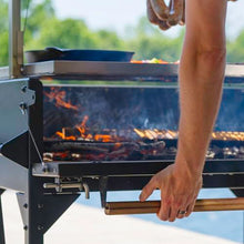 Backyard Discovery Argentine Santa Maria Wood Fire & Charcoal BBQ Grill Black