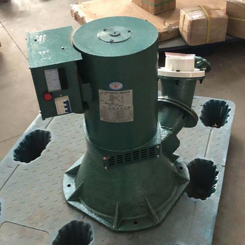 ZHOZHUT 10KW Three-Phase Hydroelectric Generator 220V / 400V High Power Hydro Generator Automatic Voltage Stabilization Leakage Protection 1500RPM Hydroelectric Power Station for Outdoor,10kw,400V