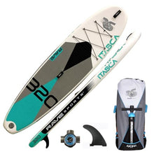 RAVE Sports Inflatable Stand Up Paddle Board Itasca 320 Quarry Blue