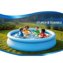 Round Inflatable Swimming Pool Blow Up Above Ground Pool for Adults