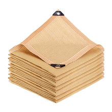Beige Shade Netting 85% Shade Cloth Sunblock Shade Sail With Grommets 1x2.0m 2x2.0m 2x6.0m 2x5.0m 2x8.0m 3X5.0m 4X5.0m for Garden, Pergola, Patio Plants, Outdoor Shade Cover(4x20m(13x65.6ft))