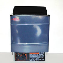 TURKU 6KW Residential Wet & Dry Sauna Stove with Controls and Accessories Set