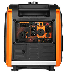 WEN 56450iX Dual Super Quiet 4500-Watt RV-Ready Portable Inverter Generator with Fuel Shut-Off and CO Watchdog Black