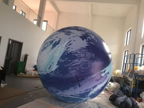 5FT RC Giant Flying Advertising Balloon, Remote Control Inflatable Sphere, Free Custom Logo, Full color print