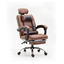 NSUQOA JSEIAJB Home Office Reclining Lounge Chair Lift Rotary Chair Footstool Executive Chair Lunch Lounge Chair(C)
