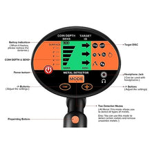 UYCVT Metal Detectors, High Sensitivity Metal Detector Md3060 Underground Gold Detect Silver Digger Treasure Hunter LCD Display