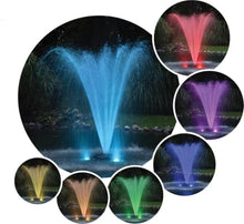 EasyPro RGB2-100 AquaShine Color Changing LED Fountain Light Kit - 2 Lights