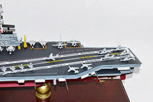 Squadron Nostalgia LLC USS Forrestal CV-59 Aircraft Carrier Mahogany Scale Model Multicolor