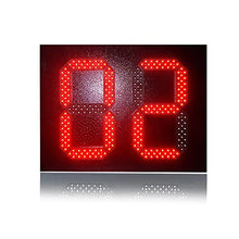 Interval Timer Outdoor Rain Proof Iron Box 8-inch Single Red LED Digital 88.88 LED Outdoor Gas Station Price Mark Gym Clock Timer (Color : 12 inch White Clock Size : 1) (2 Bit Day Countdown 1)