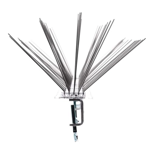 Bird B Gone Girder Bird Spike, 8" Wide, 50-Feet, Stainless Steel, BBGGDR-8