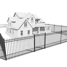 Fencer Wire 52FT Heavy Duty Pinnacle Fence Barrier Kit Black
