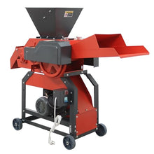 HQHAOTWU 4-Blade Hay Cutter and Kneading Machine Red