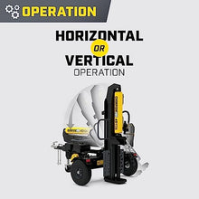 Champion Power Equipment 40-Ton PRO Grade Horizontal/Vertical Full Beam Gas Log Splitter with Auto Return