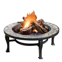 Outdoor Fire Pit Garden Wood Burning Fire Bowl, Portable Outdoor Heating Fireplace, Used for Outdoor Cooking and Campfire, 86cm/33.9" (Color : Kit-2) (Kit 3)